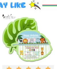 12PCS Baby Shower Favors Safari Animal Wild Favor Box Candy Box Souvenir Boy/Girl Kids Event& Party Supplies