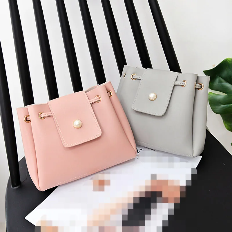 

New Arrival Bags for Women 2019 Mini Women PU Leather Coin Keys Shoulder Bag Casual Phones Bucket Women's Handbags Bolsos Mujer