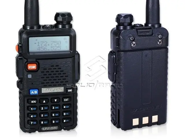 Baofeng UV-5R 136-174/400-520MHz трехмощный 1/4/8W FM Ham двухстороннее радио | Мобильные телефоны и