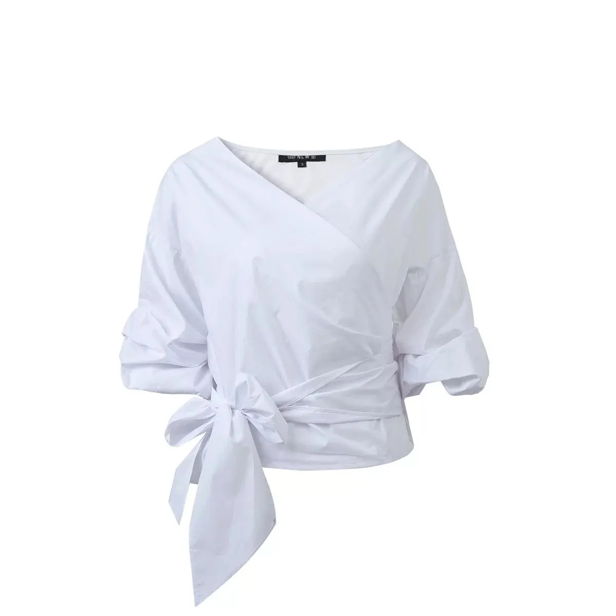 Блузка женская с воланами на плечах длинным рукавом Размер SML опт|blouse tops shirt|wholesale