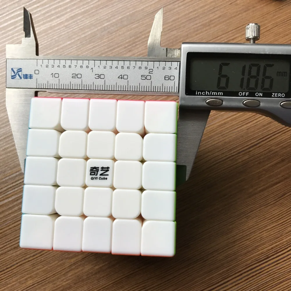 Qiyi QiZheng S 5x5 куб пазл игрушки для начинающих без наклеек версия соревнований