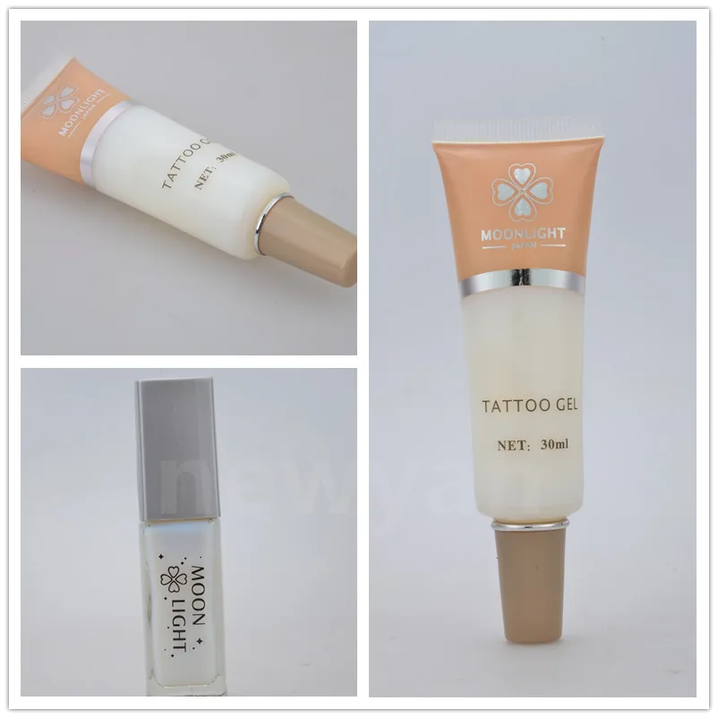 3 шт. временная татуировка клей гелевая живопись конденсаторный липуид 30 мл