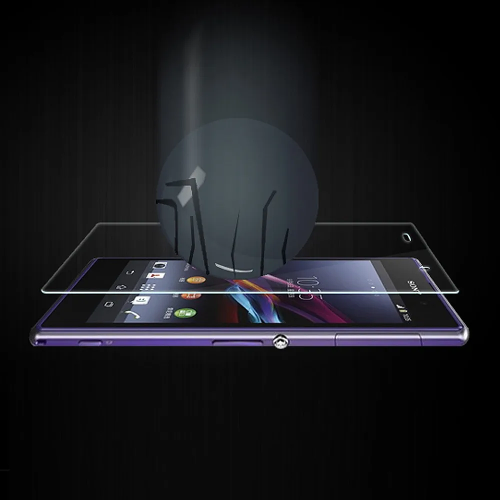 2.5D Premium Real Tempered Glass Film Screen Protector For Sony Xperia Z2 Free Shipping & Wholesales Brand New High Quality |