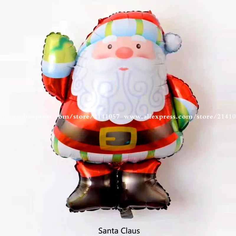 

1pcs/lot New 96*78cm large Hello Santa Claus balloon Christmas party event party decorated with hydrogen balloons