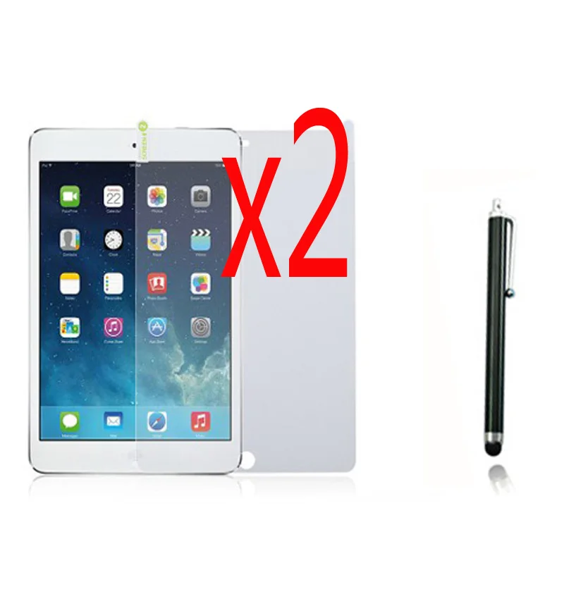 3в1 2x ЖК прозрачная защитная пленка + 1x Стилус для Apple Ipad Air 1 2 3 10 5 9 7 Pro 2019 Min1 4 5|films for