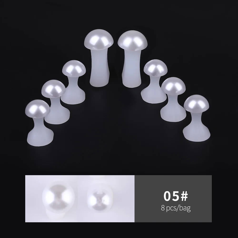 

8PCS Diamond Sun Flower Decoration Soft Silicone Toe Separator Protector Bunion Adjuster Finger Divider Form Manicure