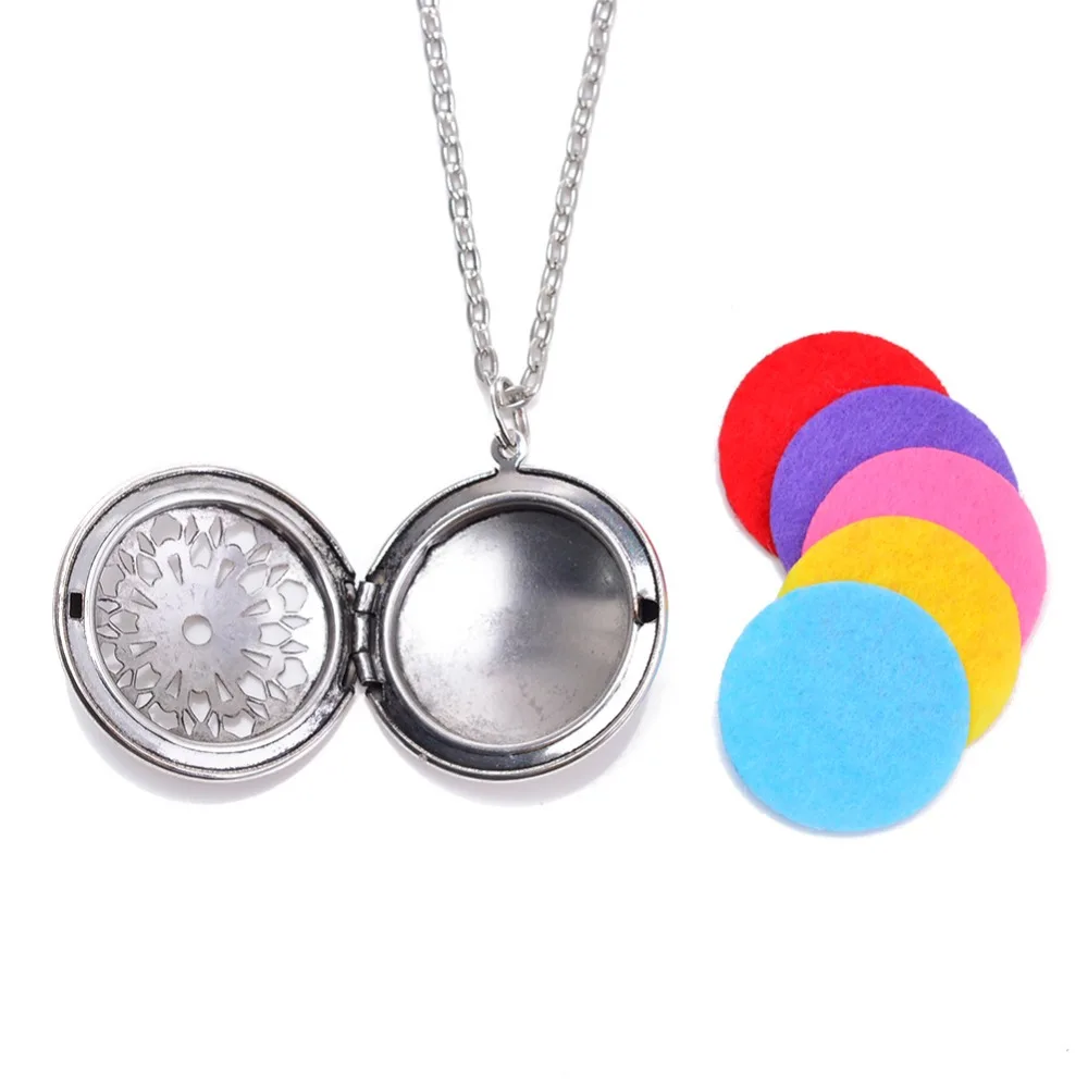 1 шт. винтажный диффузор для тела ожерелье медальон яркий распылитель колодки