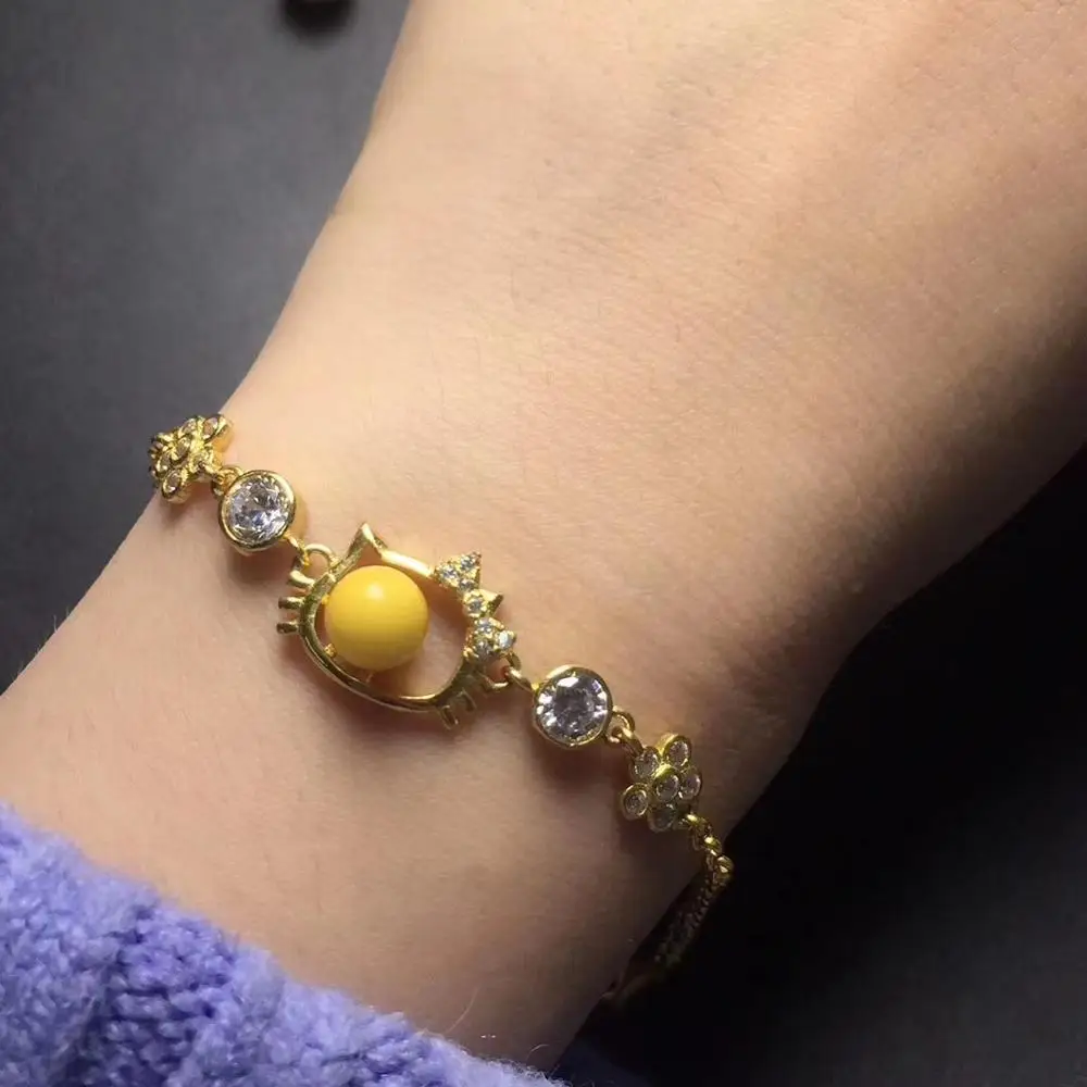 Набор украшений для женщин из серебра 925 пробы с натуральным воском набор |