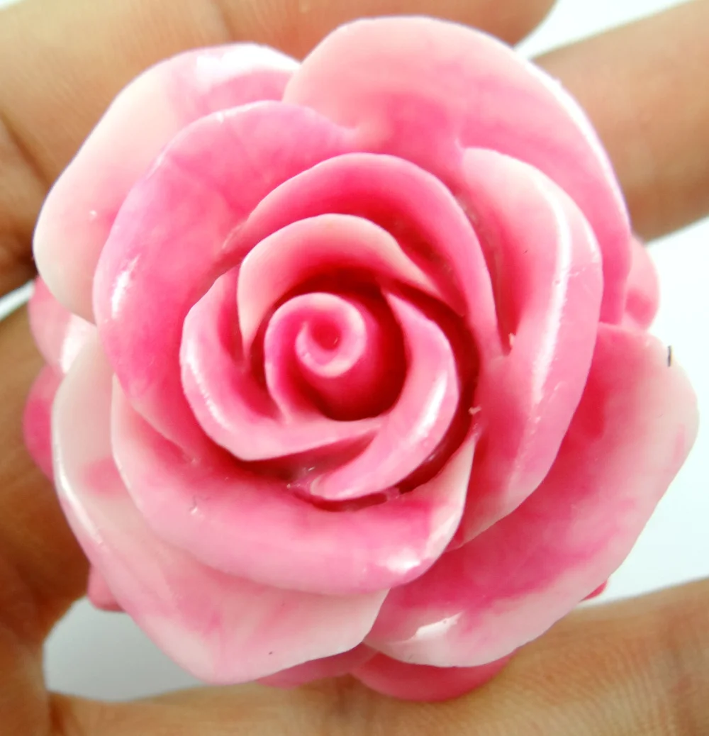 46*19 мм Бесплатная доставка китайский органический розовый кулон Cinnabar ручной