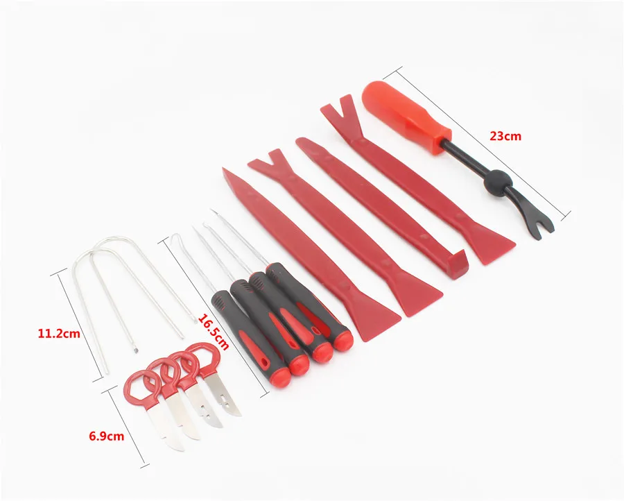 

Car Panel Removal Tools Trim Removal Tool Set for Car Panel Dash Audio Radio Removal Installer and Repair Pry Tool Kit
