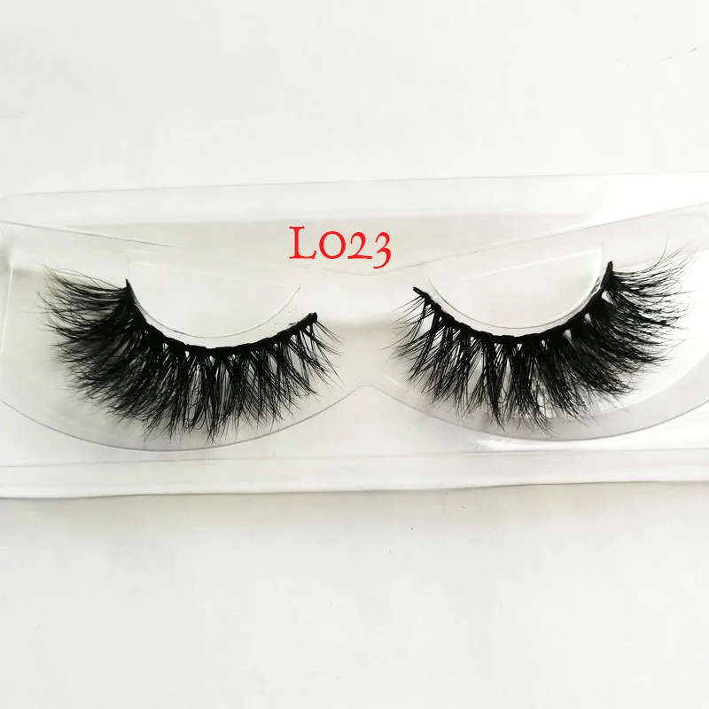 3D Искусственные норковые ресницы на заказ/индивидуальный логотип приемлемые