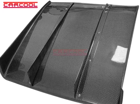 Автонастройка частей углеродного волокна сзади под диффузором (69 см x 76 см) для 2001