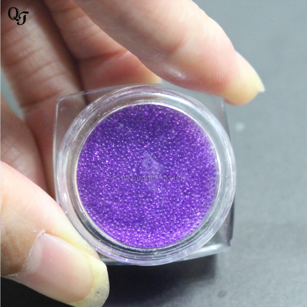 Новая мода 10 г/бутылка фиолетовый стеклянный дизайн ногтей салонные Типсы