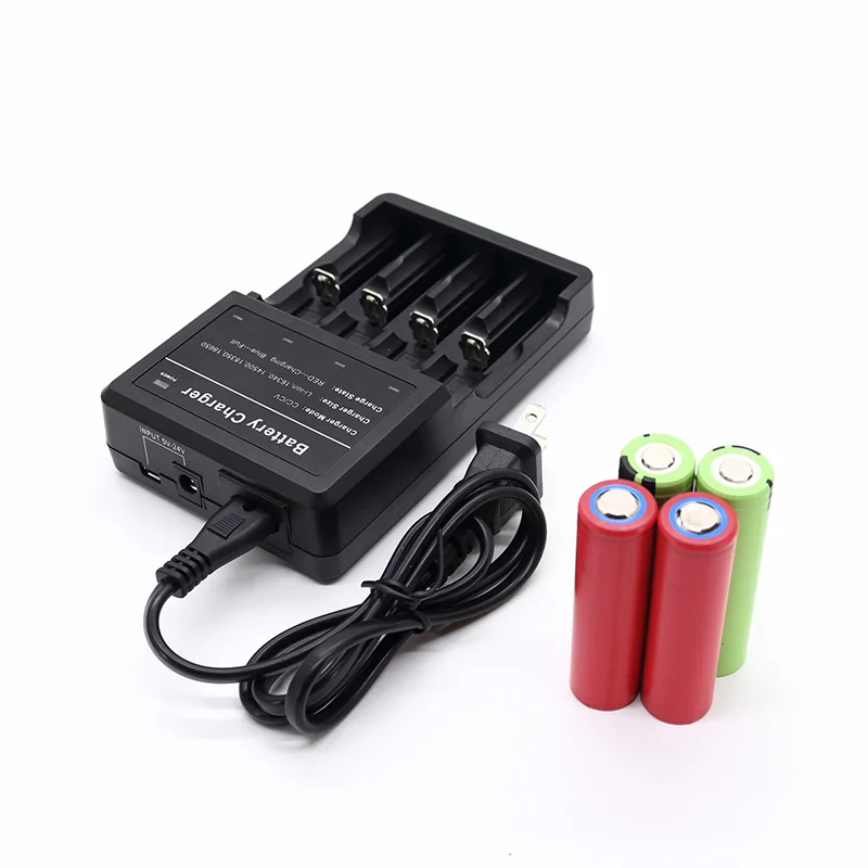 Оригинальный vapesoon Li Ion Батарея Зарядное устройство 4 слота 3 7 V электронная сигара