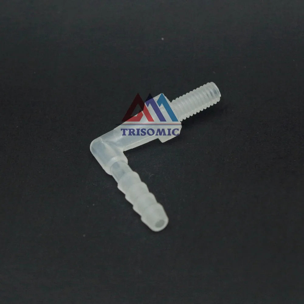 4 * M6 локоть винт тип резьбы соединитель для аквариума трубы Столярный материал PP