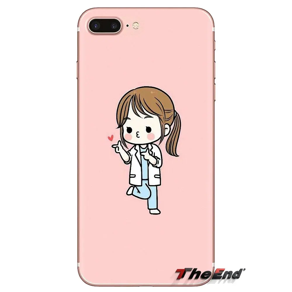Мультяшная медицинская медсестра для Samsung Galaxy J1 J2 J3 J4 J5 J6 J7 J8 Plus 2018 Prime 2015 2016 2017