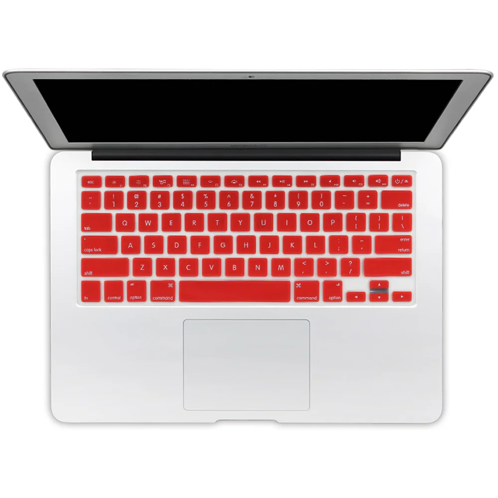 Цветная силиконовая клавиатура для Macbook pro 13 15 17 retina air версия США|colorful keyboard