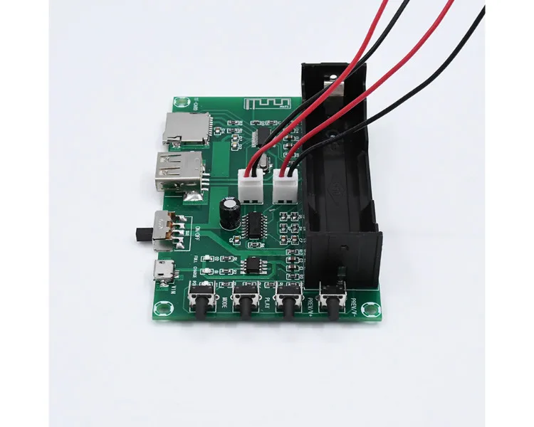GHXAMP PAM8403 Bluetooth усилитель аудио доска 5 Вт* 2 литиевая батарея Поющая машина USB tf-карта двухканальный мини-динамик DIY