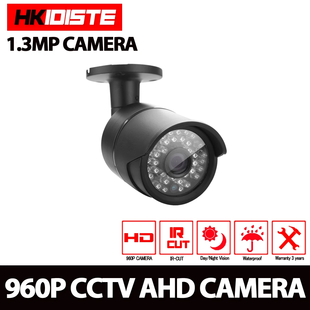 HKIXDISTE 1.3MP 2500TVL Высокое разрешение 36 шт. светодиодная Водонепроницаемая камера с