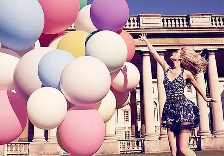 36 дюймов круглый большой воздушный шар вечерние украшения шары Гигантский