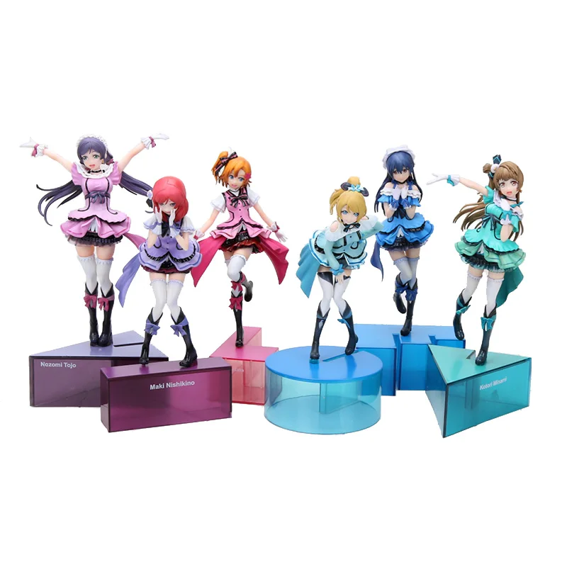 Обувь в стиле аниме «Живая любовь! Tojo Nozomi Umi Sonoda Kotori Maki Birthday Project Ver. 1/8 масштаб окрашенная фигурка Коллекционная модель игрушки 18-21 см