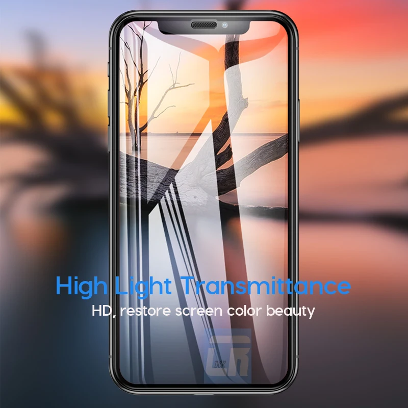 Закаленное стекло для iPhone X 6 6S 7 8 Plus полноразмерная Защитная пленка XS Max XR|Защитные