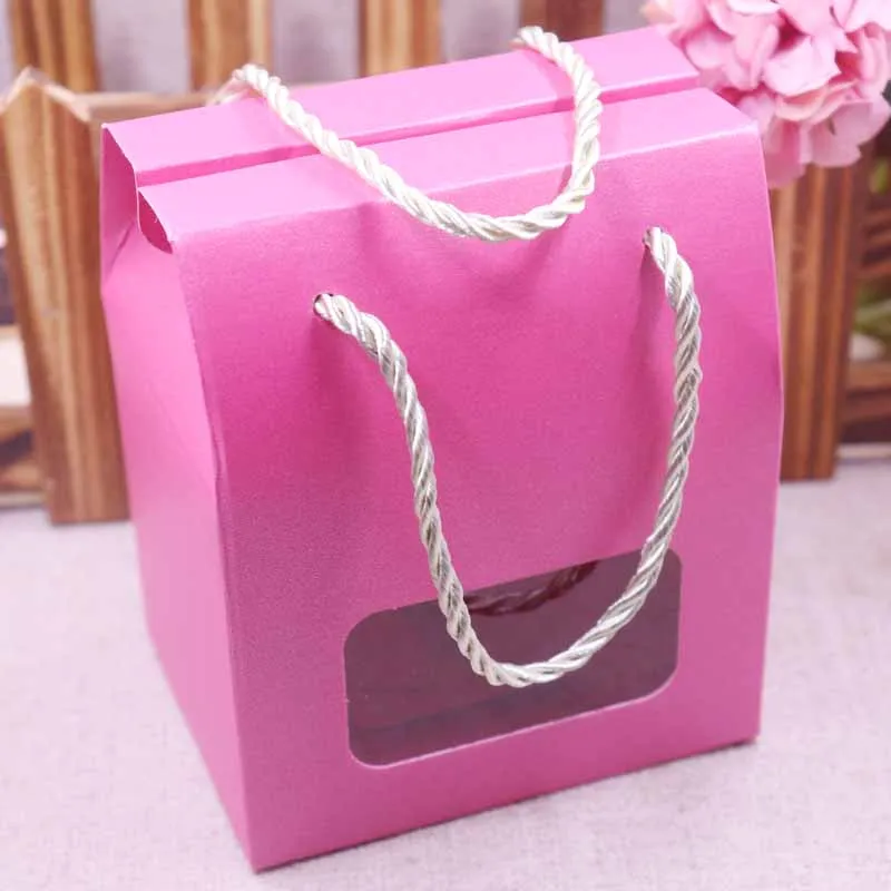 box same as pic 20 штук Бумага ясно отверстия в форме сердца коробки разных цветов Бумага конфеты коробки с ручкой закуски Печенье конфет подарки коробка для свадьбы - Цвет: box same as pic