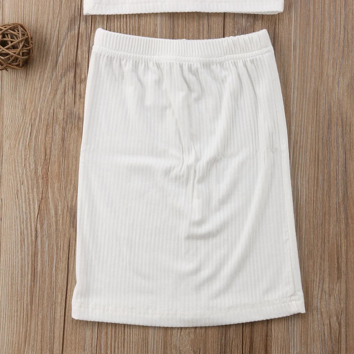 Комплект повседневной одежды для маленьких девочек однотонная жилетка без