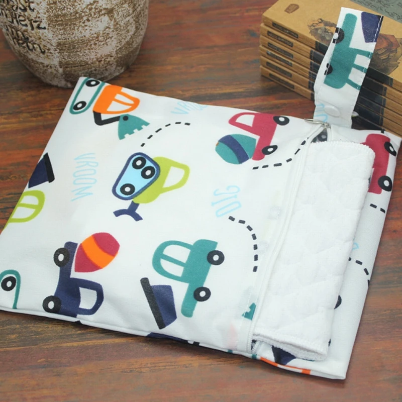 Модная сумка для подгузников с одним карманом мамы и ребенка водонепроницаемая