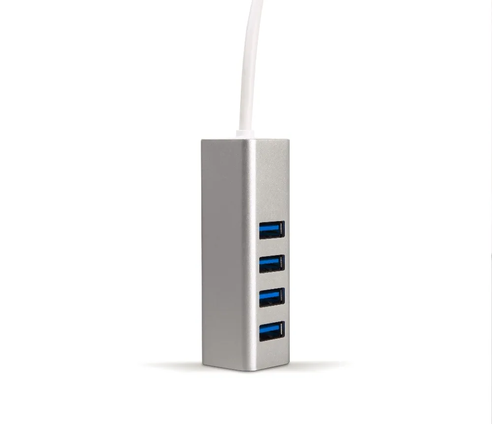 Moveski IHUB-02P USB 4-Port 3.0 Hub for iMac MacBook Pro Air Mac Mini and More | Электроника