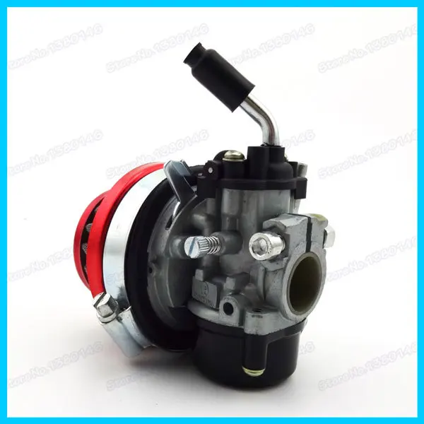Racing Carb Carburetor with 60mm red air filter for 50cc 60cc 66cc 80cc Bicycle 2 stroke Gas Motorized Bike | Автомобили и