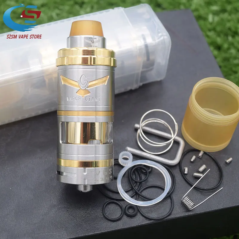 Электронная сигарета Vap G v6 S 23 мм RTA vape 6 мл емкость 316ss Регулируемый нижний