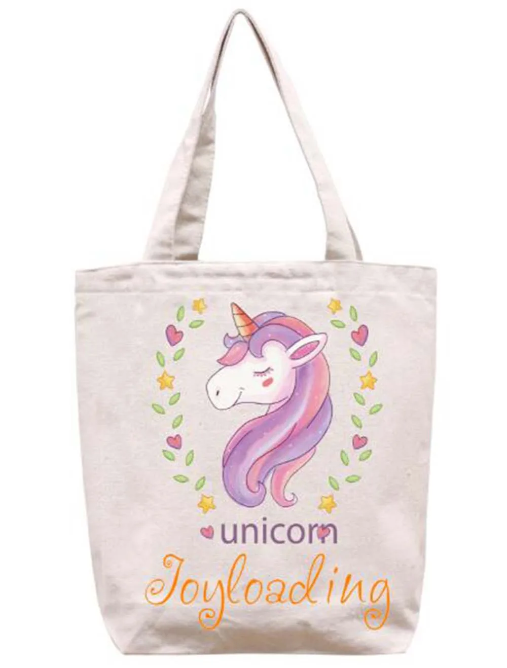Joyloading многоразовая Повседневная сумка для покупок с радужным единорогом
