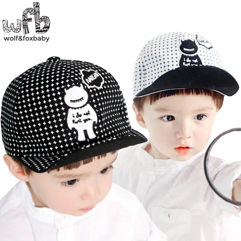 Retail 50CM round cap cartoon demon Baseball fashion baby children infant kids spring autumn fall | Детская одежда и обувь