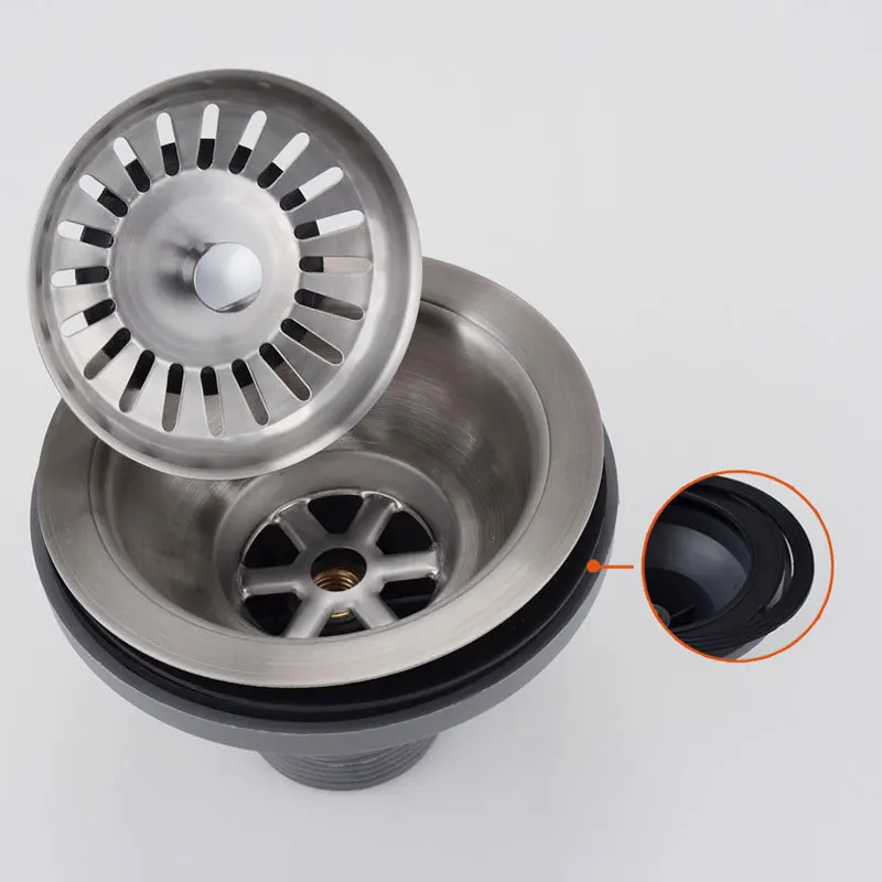 KES ситечко для кухонной раковины из нержавеющей стали 3-1/2 дюйма S3000