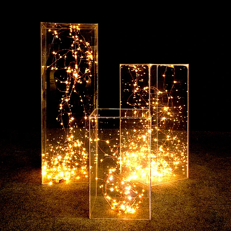 Декоративный прозрачный акриловый фон для свадьбы вечеринки сцены