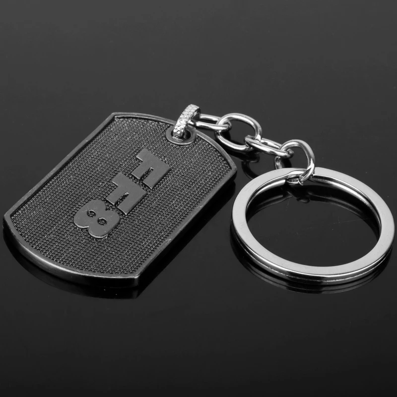 Модный брелок MQCHUN с подвеской из фильма Форсаж 8 и буквами для мужчин ювелирные