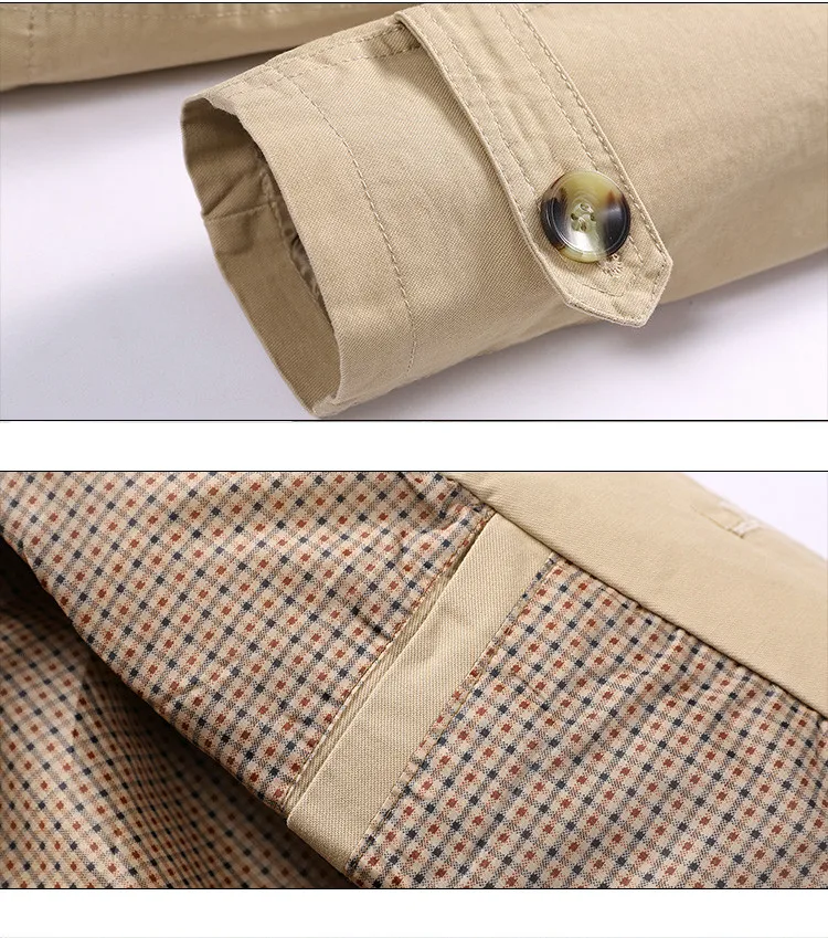 BOLUBAO Brand New Men Trench Coats Autumn Winter Casual Fashion Men's Solid Color Trench Medium Long Section Trench Male