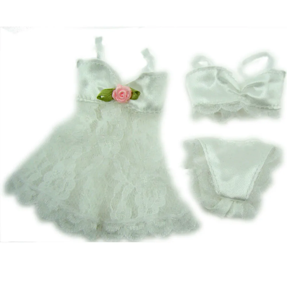 100 компл./лот оптовые сексуальные куклы из 3 предметов нижнего белья костюмы с