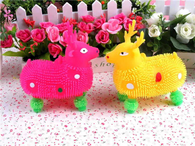 Олененка вспышка светильник шарик игрушки для детей подарок ко дню рождения