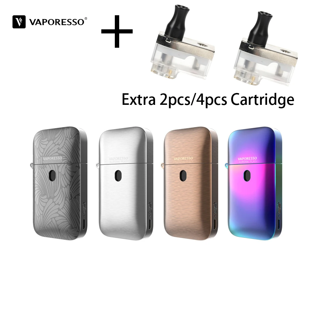 Оригинальный Vaporesso Aurora Play Pod Vape с дополнительным картриджем 2 шт./4 шт. 650 мАч