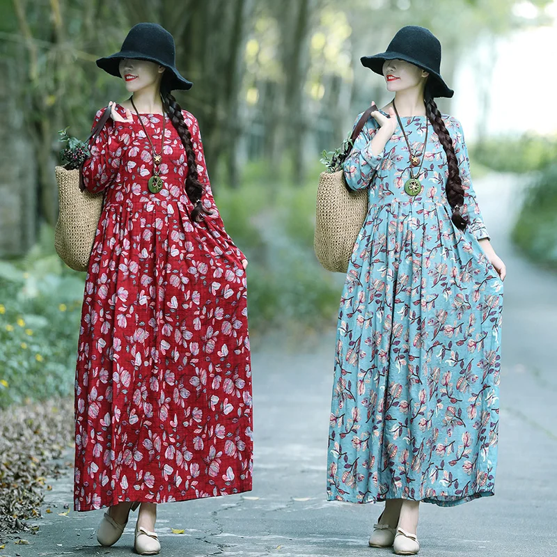 2019 летние Для женщин из хлопка и льна с цветочным принтом Robe платье на бретелях