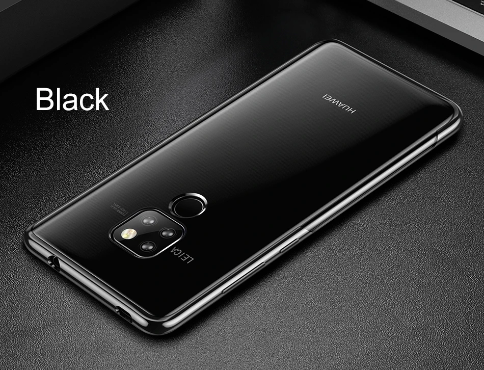 Роскошный чехол Baseus с покрытием для huawei mate 20 Pro Capinha, ультратонкая Прозрачная мягкая задняя крышка из ТПУ для huawei mate 20 Pro Coque