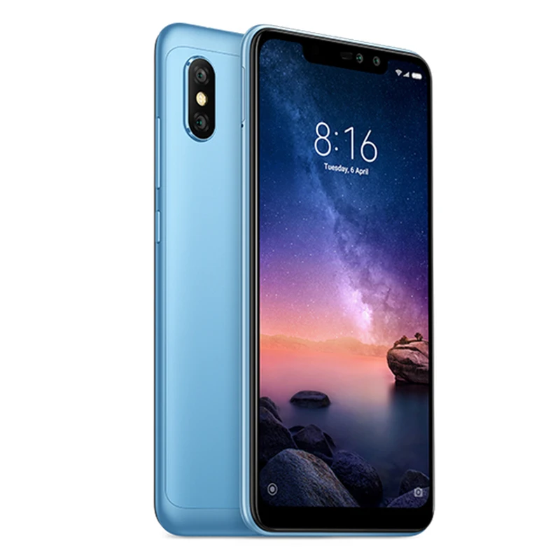 Глобальная версия Xiaomi Redmi Note 6 Pro 3 ГБ 32 Смартфон Snapdragon 636 Octa Core 26 &quotполный Экран 12MP +