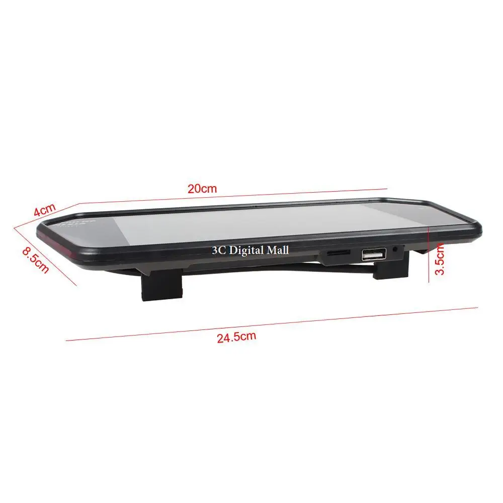 AuMoHall 7 ''TFT lcd MP5 автомобильный зеркальный монитор заднего вида Автомобильный