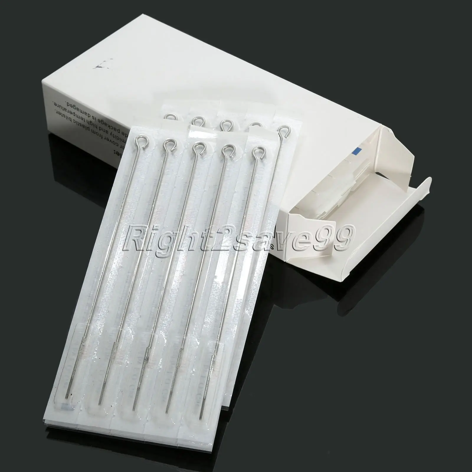 Одноразовые Иглы для татуировок 10 шт. 9RS медицинская Стальная Круглая шейдер