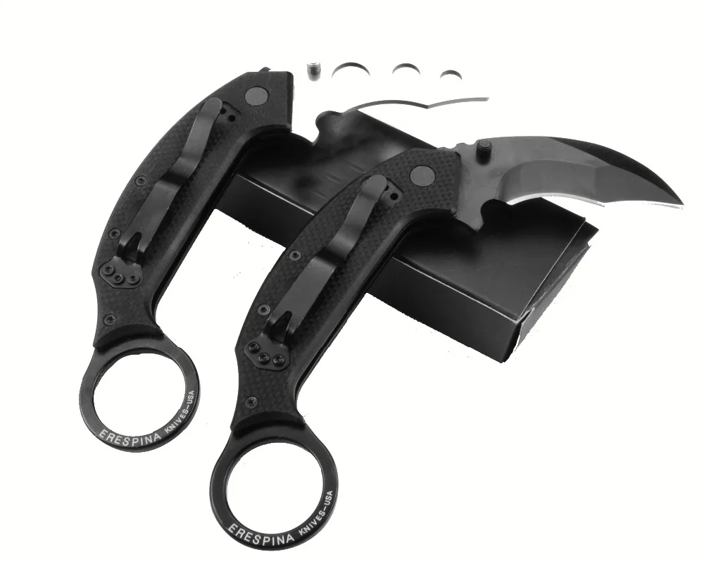 Бесплатная доставка хорошего качества кемпинг sharp складной нож коготь лезвие G10