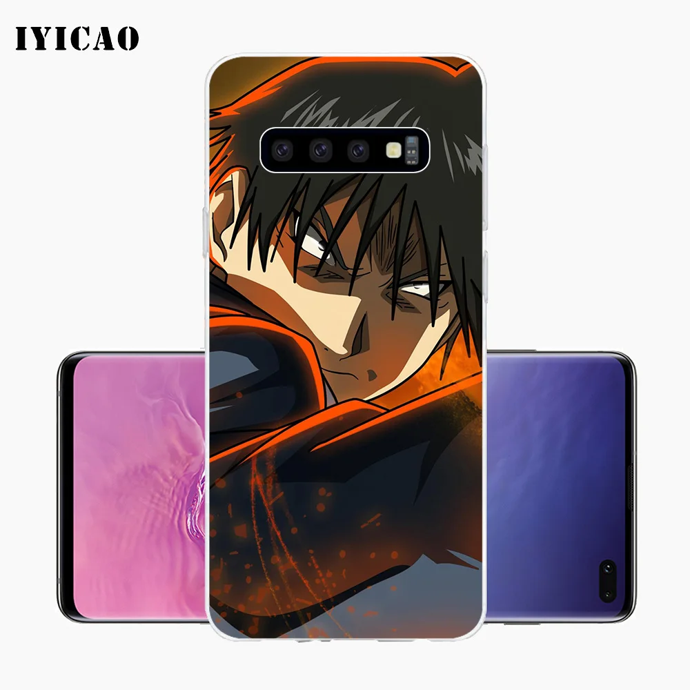 IYICAO металлический Алхимик Мягкий силиконовый чехол для телефона Samsung Galaxy S10e S10 S9 S8