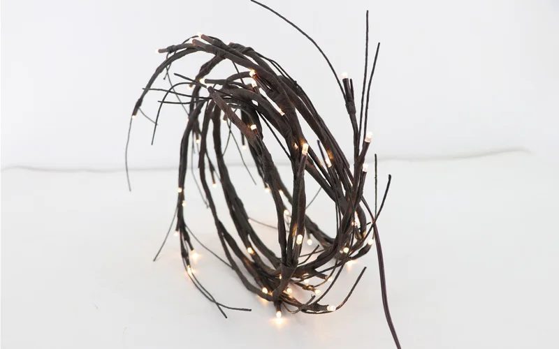 Бесплатная доставка очень мягкая гирлянда из ивы 6 футов сгибаемых веток для