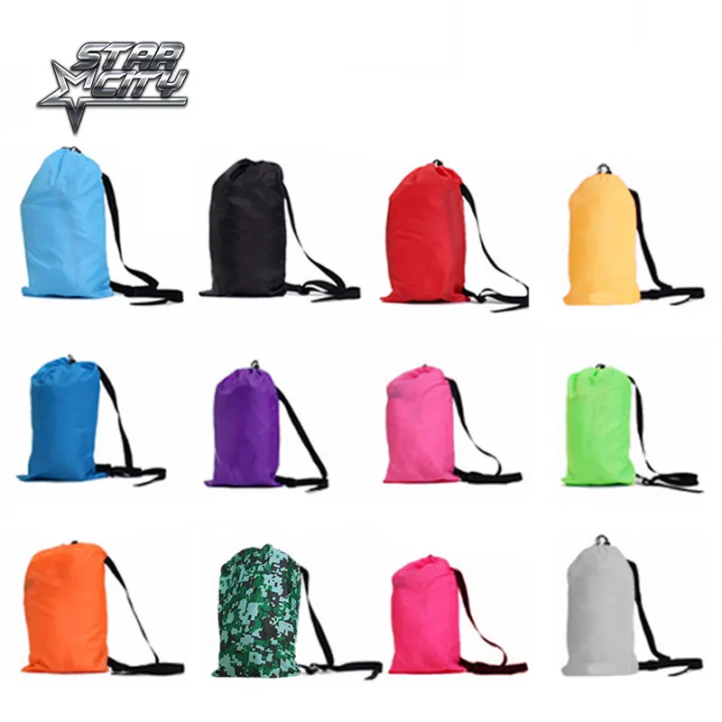 Быстро надувной воздушный диван Надувной Спальный мешок для кемпинга банан|air